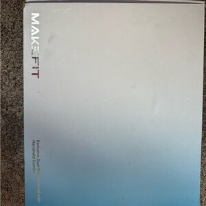 MakeFit 2-in-1 Dual Shower Head Combo – Rainfall & Handheld – Chrome – NEW
